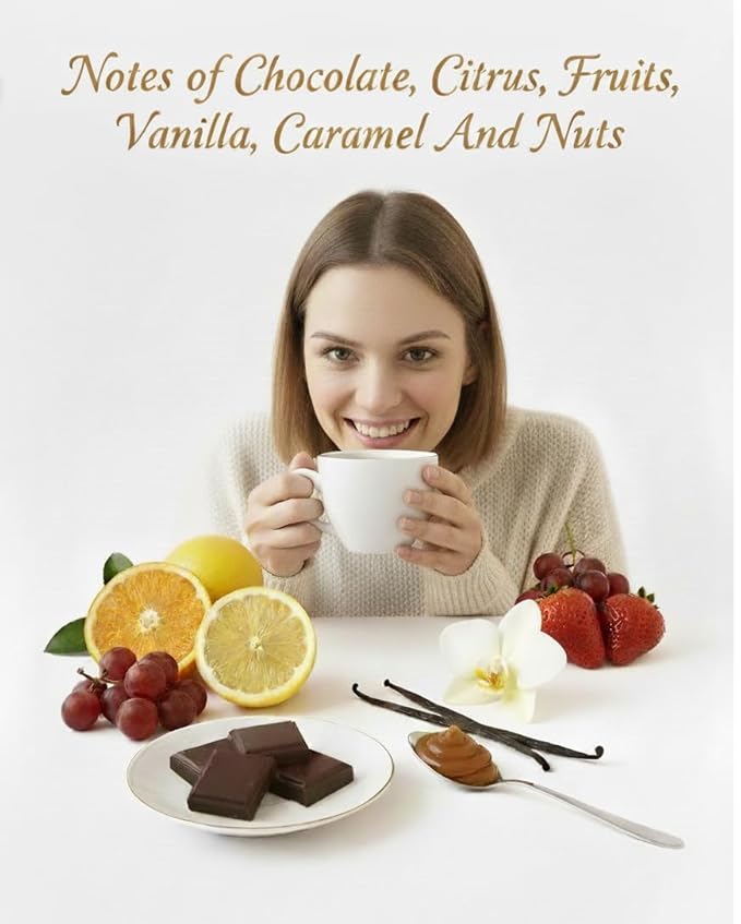 Golden Coffee Costa Rica Gourmet Pea Berry Honey 100% Arabica Coffee with Caramel Cinnamon and Citrus Notes Harvested in Blue Zone Nicoya Costa Rica 12oz (Ground) (Honey)