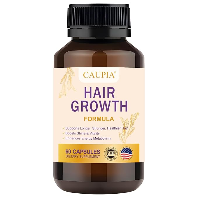 Hair Energy Supplement Capsules for Hair Growth - Hair &amp Scalp Support Supplement - 60 Capsule