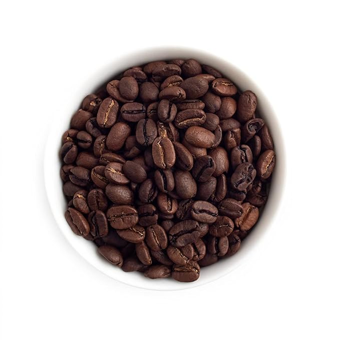 Fresh Roasted Coffee Colombian Water Half-Caf 2 lb (32 oz) Medium Roast Kosher Whole Bean