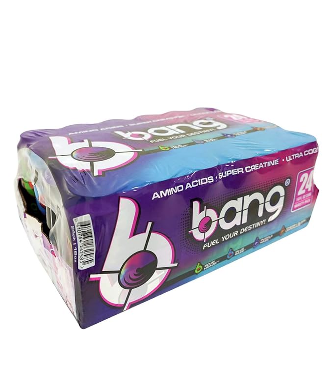 Bang Bang Fuel Your Destiny Cans Variety Pack 24 X 16 FL Ounce Total Net Wt 384 Fl Ounce 384 Fl Ounce