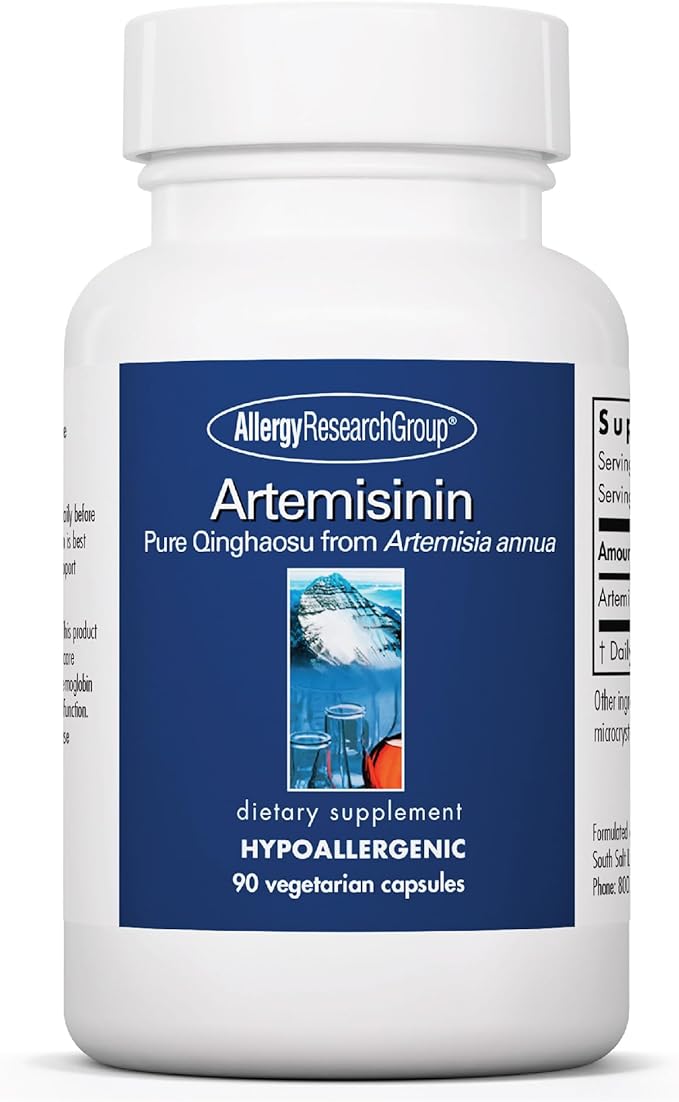ARG Artemisinin - Delivers 200 mg Concentrated Sweet Wormwood Extract per Serving - Supports Immune and Digestive Health - Hypoallergenic &amp Vegetarian - 45 Servings - 90 Capsules