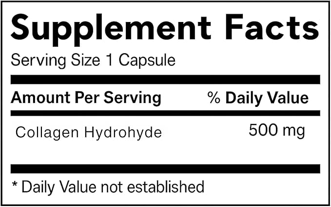 New Life Super Collagen 500mg Hair &amp Skin Joint Support 90 Capsules 90 Capsules