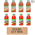 Axppin Peach Watermelon Cherry Juice 16 oz (8 Count) Box