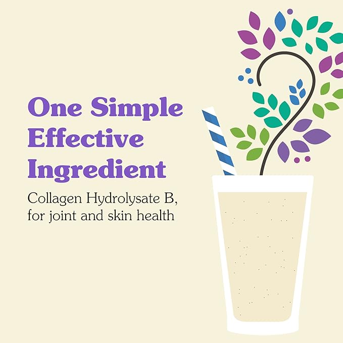 Nunaturals Collagen Peptides Powder (Type I III) for Skin Hair and Nail 24oz (Pack of 2)