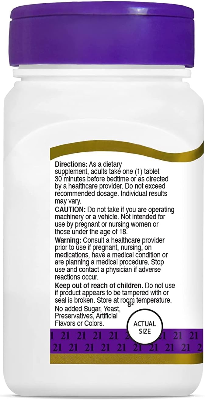Melatonin 5mg Maximum Strength 120 ea (Pack of 4)
