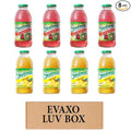 LUV BOX- variety Everfresh Juice 16 oz. pack of 8 Everfresh Kiwi Strawberry Everfresh Pineapple Juice. by evaxo