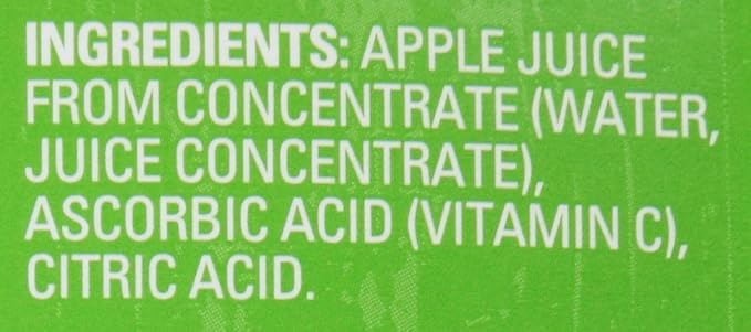 Juicy Juice Slim 8 Pack Apple 6.75 Ounce Boxes (Pack of 4)