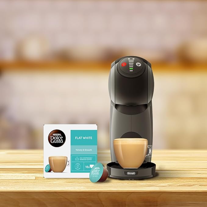 NESCAFÉ DOLCE GUSTO Flat White Coffee Pods 16 Capsules (Pack of 3 - Total 48 Capsules 48 Servings)