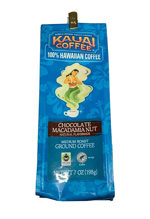 Kauai Coffee Chocolate Macadamia Nut - Ground