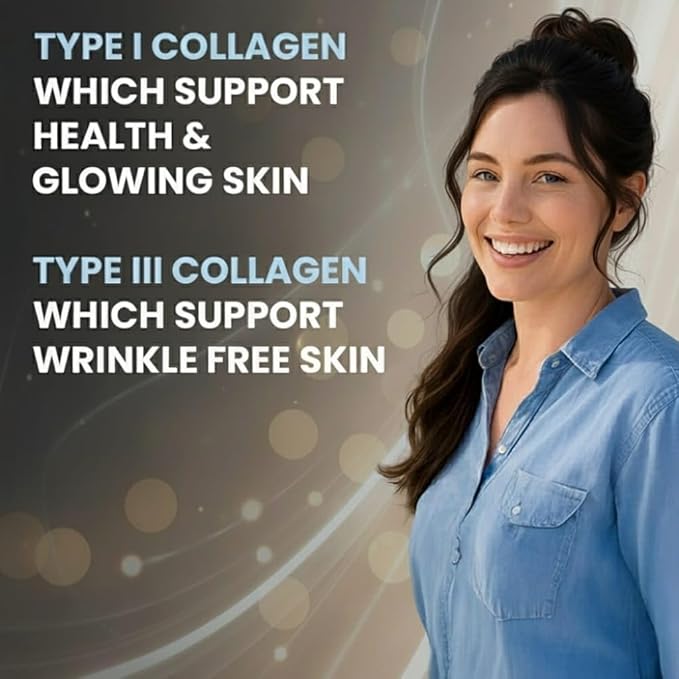 Collagen Supplements | Hydrolyzed Collagen Powder for Women &amp Men | Peptides Powder - Unflavored - Collagen Supplements for Skin &amp Hair - 200g