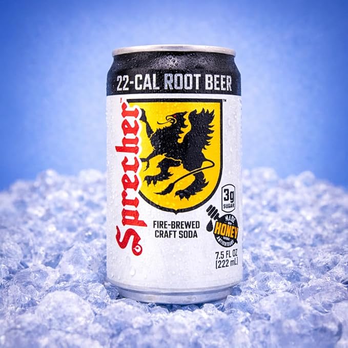 Sprecher Low Cal Root Beer 7.5 fl oz Mini Cans (10 Pack)