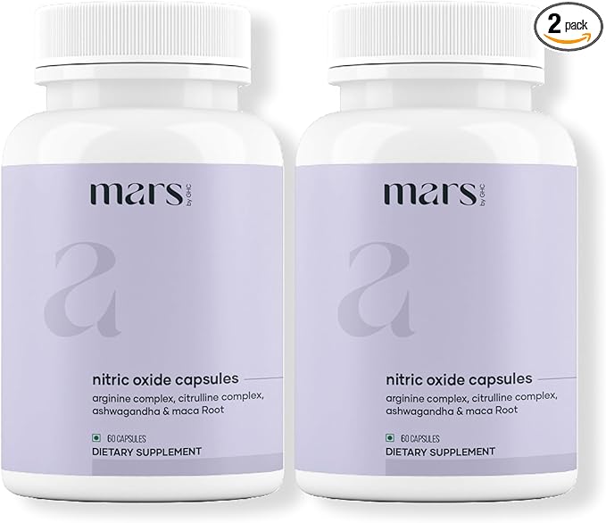 Mars Nitric Oxide Capsules - 120 Capsules (Nitric Oxide 02)
