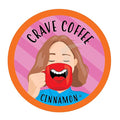 Crave Beverages Flavored Coffee Pods Compatible with Keurig K-Cup Brewers Cinnamon 100 Count