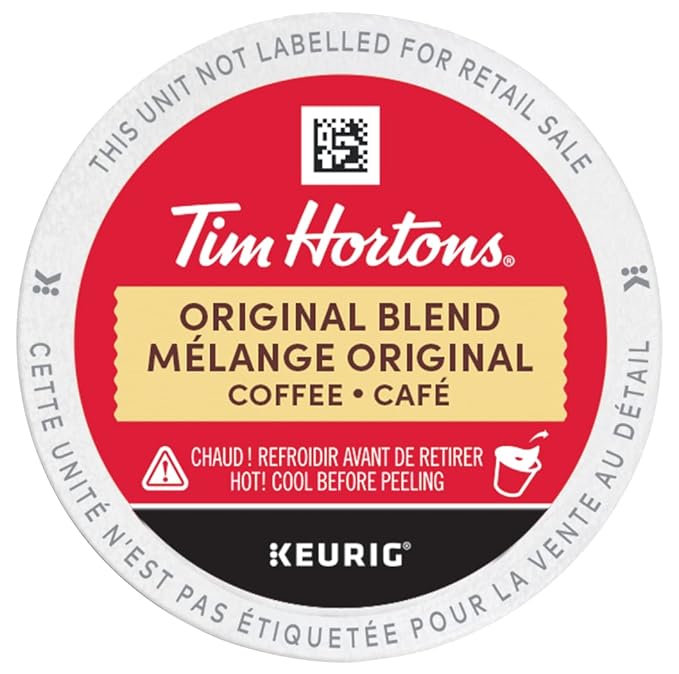 Tim Hortons Single Serve Coffee Original Blend K-Cup Pods for Keurig Coffee Makers (30 K-Cups)