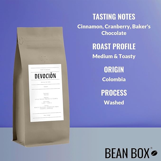 Sombra - Roasted by Devocion - Whole Bean Coffee - 5 Pound Bag