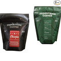 Bean Box Chicago Coffee Sampler 2-Pack - Roasted by Pedestrian Gourmet Arabica Coffee Variety Pack - Whole Bean