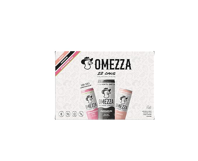 Omezza Energy Drink - 12ct Variety Pack