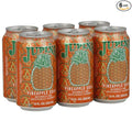 2 Set - Jupina Pineapple Soda 12 oz. Case of 6 Cans