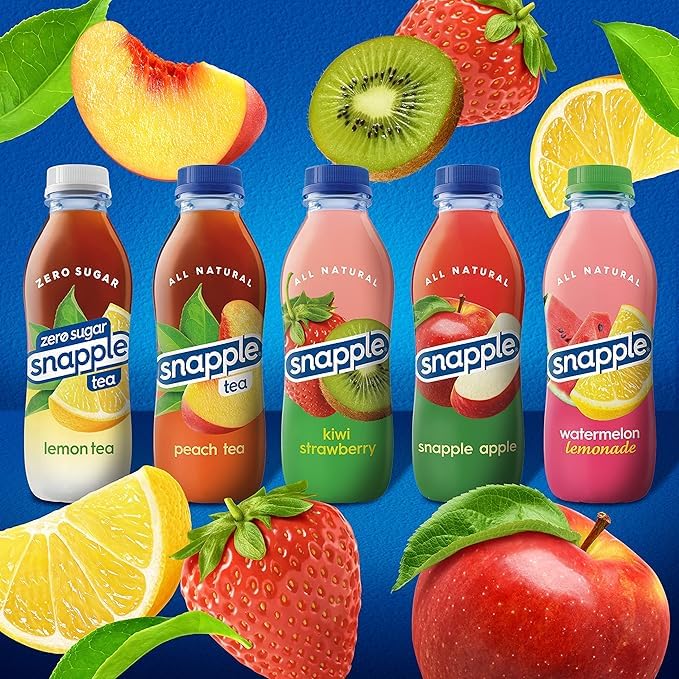 Raspberry Ice Tea 16 fl oz recycled plastic bottle Pack of 17