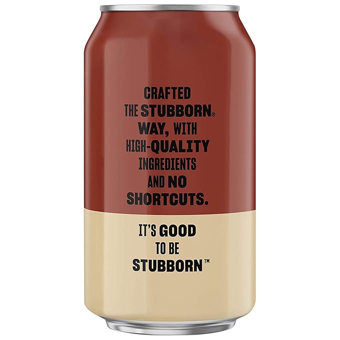 STUBBORN SODA Classic Root Beer 12oz Cans (Two packs of 12)