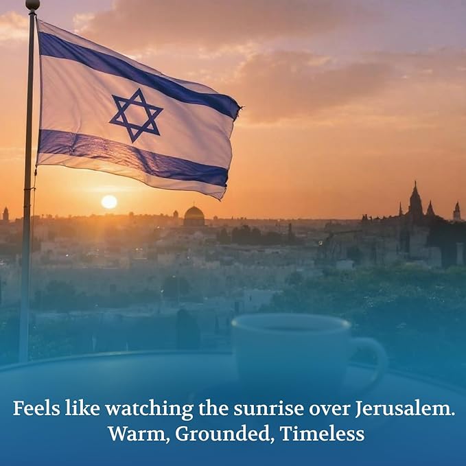 Iron Dome Coffee – Jerusalem Sunrise Whole Bean Coffee Medium Roast – Fresh Roasted Coffee Beans – Smooth Balanced Flavor – 12oz Bag - Inspired by the Warmth and Heritage of Jerusalem