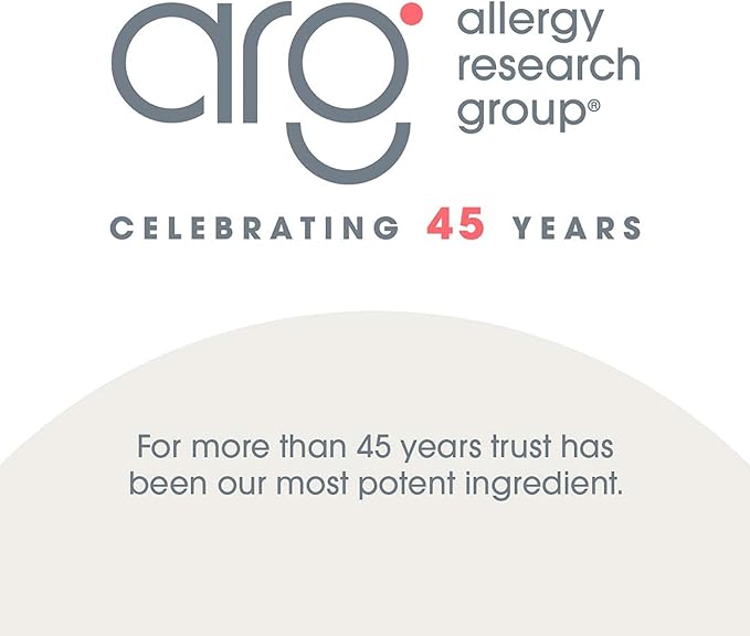 Allergy Research Group ARG Mastica Digestive Support - Supports Digestive Comfort - Delivers 1000 mg Chios Mastic Gum Resin per Serving - Vegetarian &amp Hypoallergenic - 60 Servings - 120 Capsules