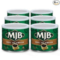 MJB Coffee Colombian Ground Coffee Medium Roast 6 Packs of 23 Oz