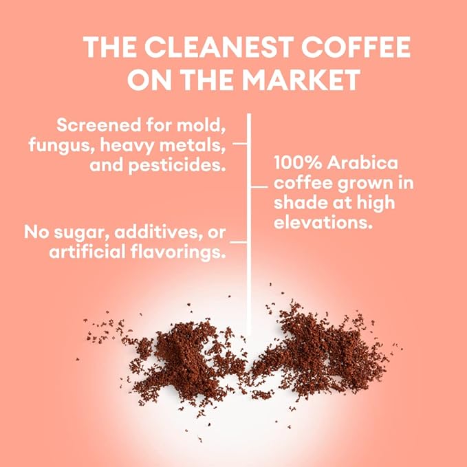 Cusa Tea &amp Coffee | Premium Instant Medium Roast | Rainforest Alliance Certified Arabica Beans | Hot or Cold Brew Drink Mix Packets (30 Single Servings)
