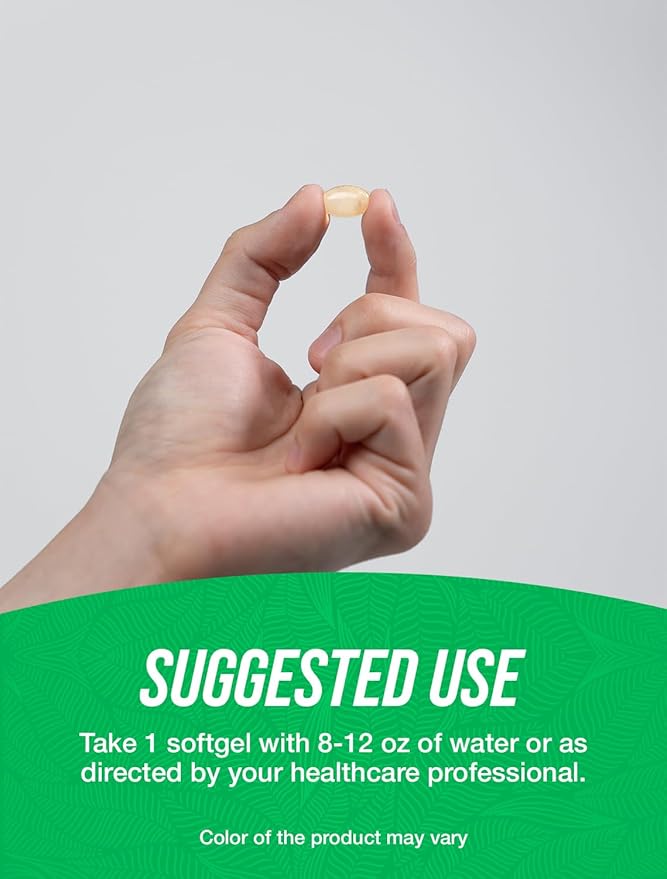 BulkSupplements.com Peppermint Oil Softgels - Peppermint Supplement Peppermint Oil Pills Peppermint Oil Capsules 50mg - Gluten Free 1 Softgel per Serving 365 Count (Pack of 1)