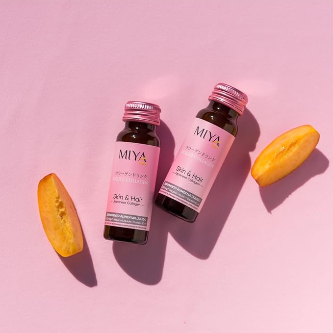 Hydrolyzed Liquid Collagen Drink | 6000mg Collagen Peptide from Wild Marine Fish from Japan per Bottle | Skin &amp Hair Benefits | Peach Flavor | Liquid Collagen for Women
