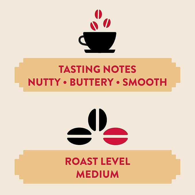 New Mexico Piñon Naturally Flavored Coffee K Cups Traditional Piñon Capsules - Nutty &amp Smooth Medium Roast 100% Arabica Single Serve Recyclable Compatible with Keurig Coffee Pods - 96 Count