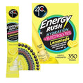 4C Powder Energy Rush Stix Energy Rush - Lemonade Electrolyte 350 Count Bulk Buy Singles Stix On the Go Refreshing Water Flavorings Value Pack
