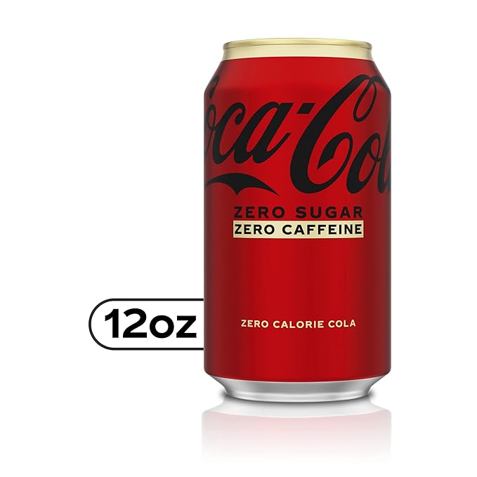 Caffeine Free Coke Zero Fridge Pack Bundle 12 fl oz 36 Pack