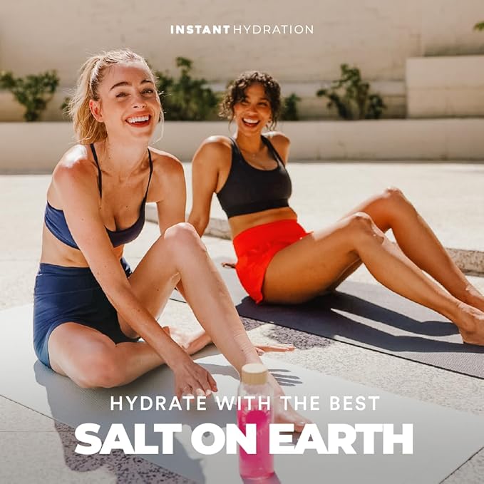 Instant Hydration Electrolytes Powder Packets - Raspberry Electrolyte Drink Mix - Zero Sugar - Keto Vegan Gluten-Free Non-GMO - Boost Recovery Brain Health Muscle &amp Tissue Support- 30 Sticks