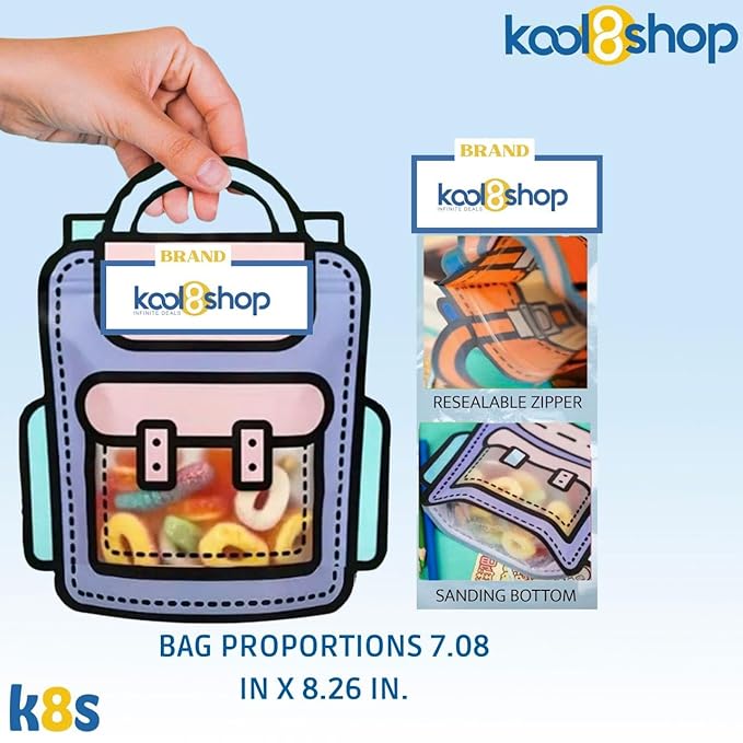 Welch’s Fruit Punch Juice Drink 10 fl oz Plastic Bottle 24 Pack + 2 Reusable Snack Bags by KOOL8SHOP Infinite Deals