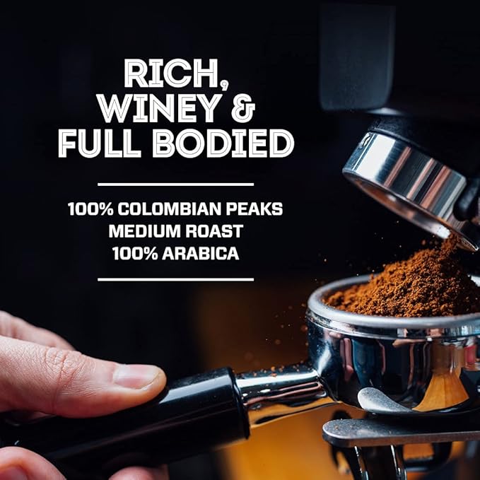 Eight O'Clock Whole Bean Coffee Colombian Peaks 40 Ounce