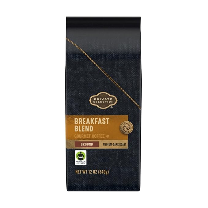 PS Breakfast Blend Medium-Dark Roast Ground Coffee 12 oz