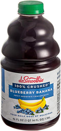 100% Crushed Blueberry Banana Fruit Smoothie Mix 46 fl. oz. WS-103DR100BLBA-NPF
