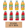 LUV BOX- variety Everfresh Juice 16 oz. pack of 8 Everfresh Mango Carrot Everfresh 100% Juice – Strawberry Watermelo. by evaxo