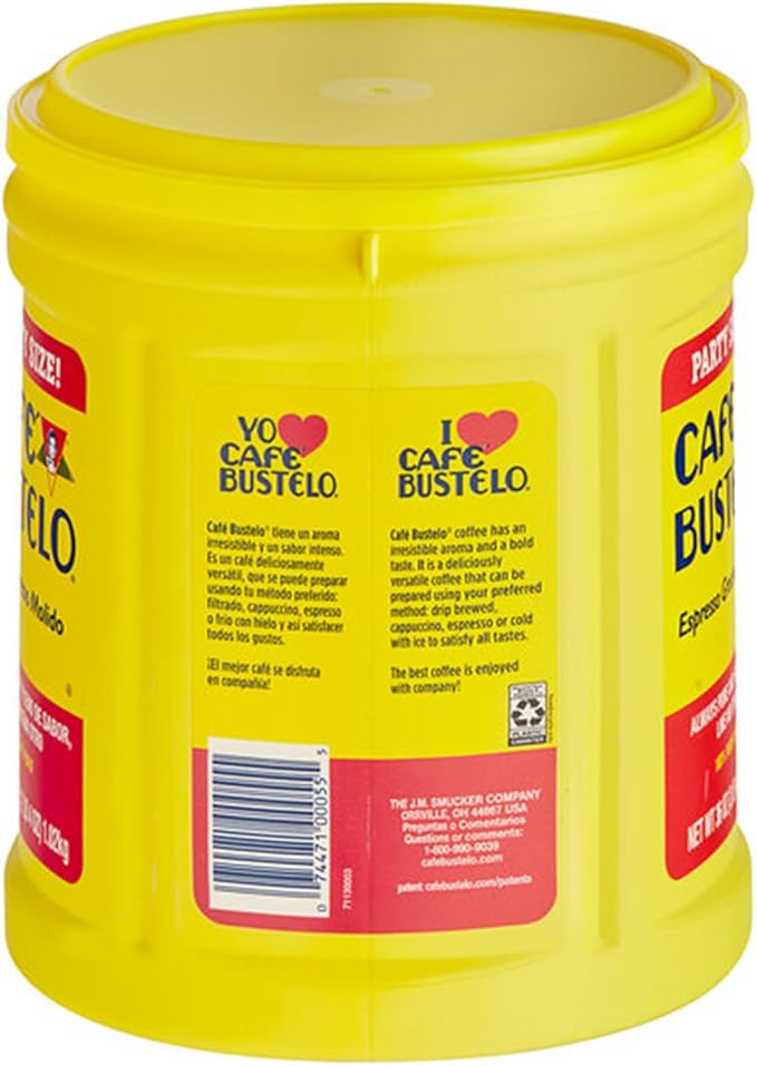 Espresso Ground Coffee Can 36 oz. WS-110BSCN0055-NPF