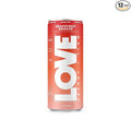 Be LOVE Energy + Flow Drink – 80mg Natural Caffeine L-Theanine &amp Alpha-GPC for Clean Calm Focus – Zero Sugar Low Calorie 100% DV B-Vitamins – Non-GMO Vegan – 12 fl oz (Pack of 12) (Grapefruit)