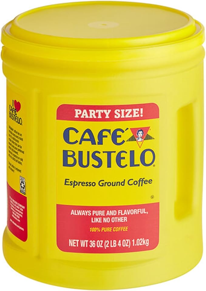 Espresso Ground Coffee Can 36 oz. WS-110BSCN0055-NF