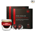 Luxury Dark Roast - 162mg Caffeine Hot or Iced Craft Instant Coffees Cold Brew Coffee Double Shot Espresso 24 Counts 100% Arabica Sugar Free No Additives - Original Diamond Brew (24)