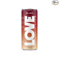 Be LOVE Energy + Flow – 80mg Natural Caffeine L-Theanine &amp Alpha-GPC for Clean Calm Focus – Zero Sugar Low Calorie 100% DV B-Vitamins – Non-GMO Vegan – 12 fl oz (Pack of 12) (DR. LOVE)
