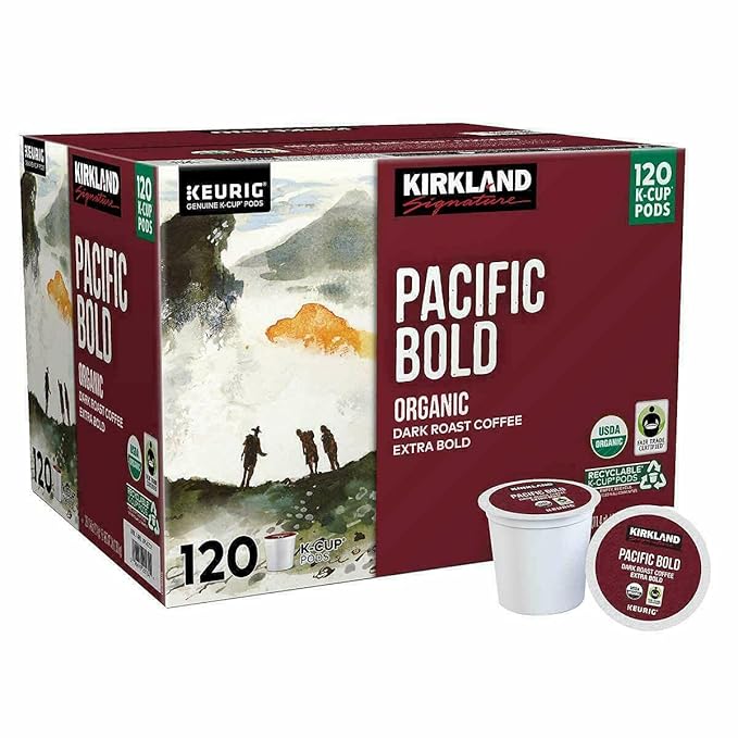Kirkland Signature Pacific Bold K-cup 120 Count