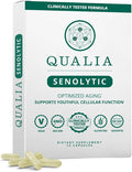 QUALIA LIFE SCIENCES Senolytic Supplement Fisetin Quercetin Piperlongumin &amp More Aging Supplement - Supports Optimal Cell Repair &amp Rejuvenation Naturally Eliminate Zombie Cells 1 Month S
