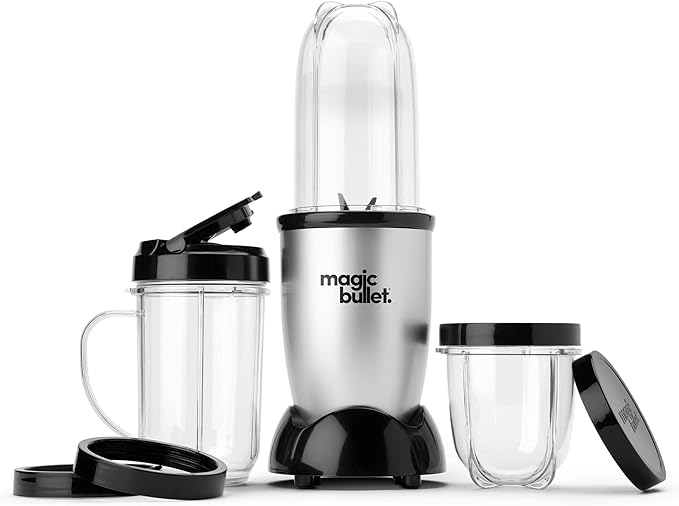 Magic Bullet BlenderSmallSilver11 Piece Set(Pack of 2)