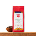Puroast Low Acid Coffee Flavored Decaf | Decaf Mocha Java Ground | Medium Roast | High Antioxidants &amp High pH |No Bitter Aftertaste | Reduced Heartburn &amp GERD | Suitable for Cold Brew - 2.2 LB