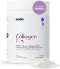 VERISOL® Hydrolyzed Collagen Peptides Type I &amp III with Vitamin C Hyaluronic Acid Biotin Q-ACTIN® | Unflavored Powder for Smooth Skin Thick Hair Strong Nails &amp Joint Health | 30 Servings
