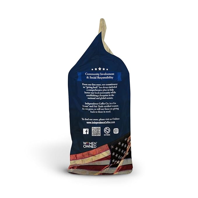 Independence Coffee Co. Liga Privada ('Private League') 15th Anniversary Blend Medium Roast Whole Bean Coffee 24 Ounce Bag (Packaging May Vary)